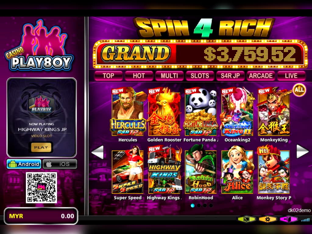 210% Match dans un casino sur Casino Action