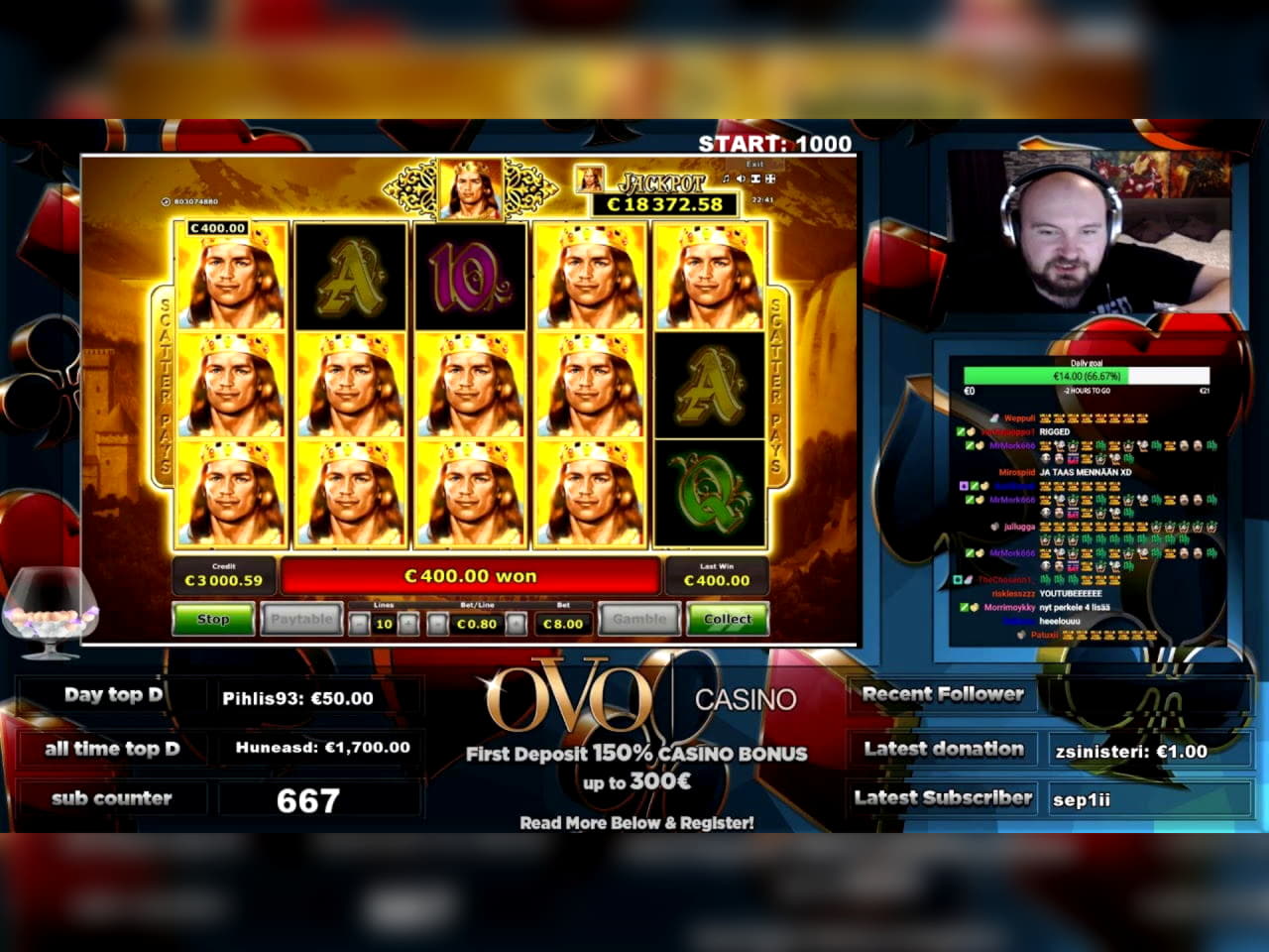 $1295 No deposit casino bonus at Nordi Casino